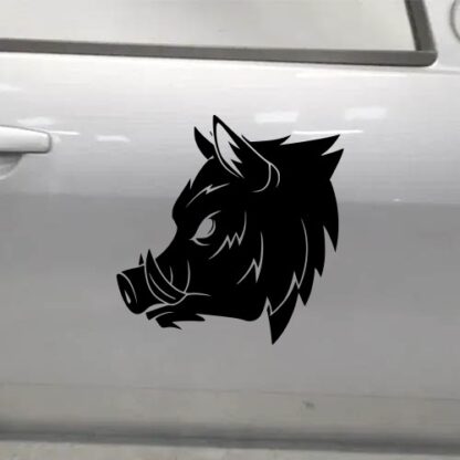 Sticker Autocollant Sanglier Profil