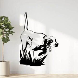 Sticker Autocollant Chien de chasse