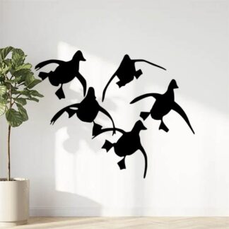 Sticker Autocollant Envolée de Canard