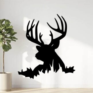 Sticker Autocollant Cerf