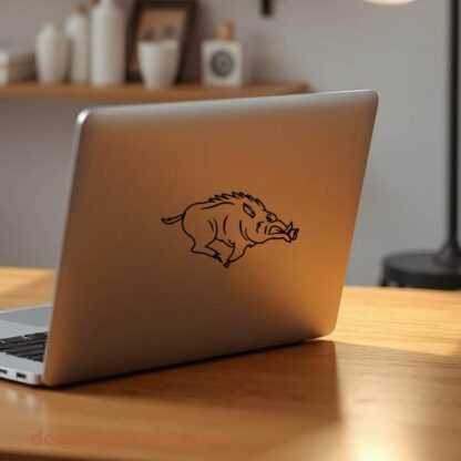 Sticker Autocollant Sanglier