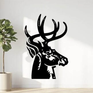 Sticker Autocollant Cerf