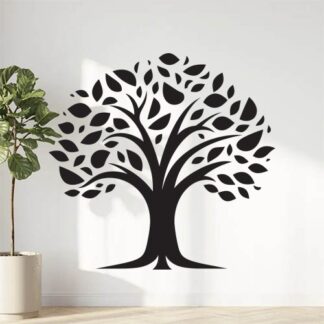 Sticker Autocollant arbre fleur  FL916