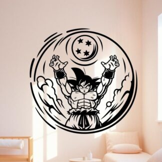 sticker autocollant manga dragon-ball 5 FO7LG