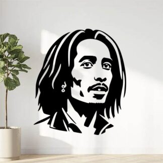 sticker autocollant célébrité Bob-Marley 3 FSYAI