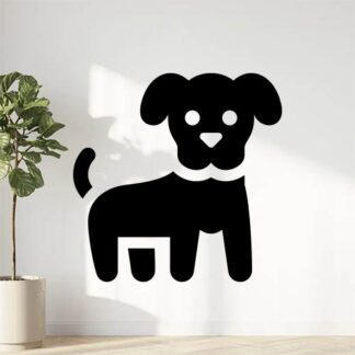sticker autocollant animaux chien FUAI3