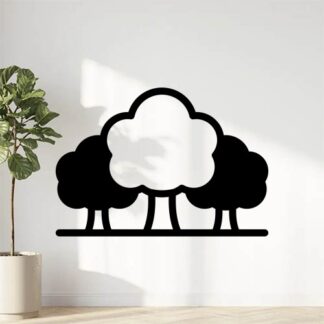 sticker autocollant arbre forêt fleur 4 FVAAG