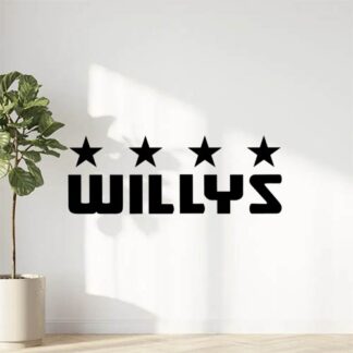 sticker autocollant Jeep Willys 2 G1F6A