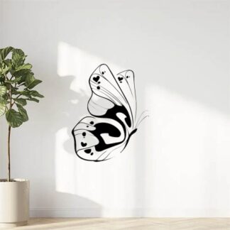 Sticker Autocollant papillon animaux  G64
