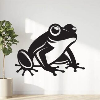 Sticker Autocollant grenouille animaux  G70