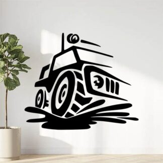 Sticker Autocollant 4x4 Boue Splash