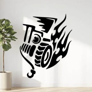 Sticker Autocollant 4x4 Treuil