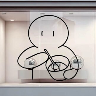 sticker autocollant cuisine restaurant métier 10 GBABC