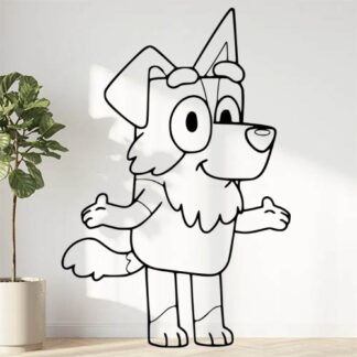 sticker autocollant Bluey héro 3 GCLUI