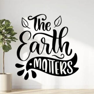 sticker autocollant citation écologie 9 GHU6T