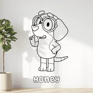 sticker autocollant Bluey héro 3 GKGO2