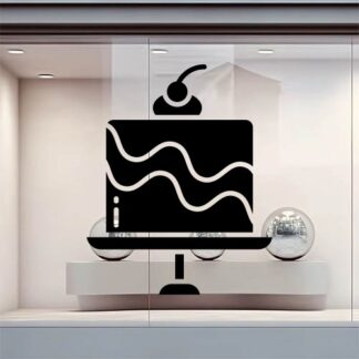 sticker autocollant vitrine gâteau nourriture boulanger restaurant 8 GNXSJ