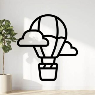 sticker autocollant montgolfière 3 GTDDK