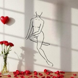 sticker autocollant femme 8 GVIID