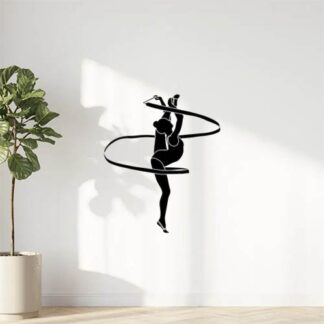 Sticker Autocollant ruban danse gymnase  GYM15569