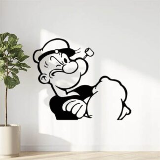 Sticker Autocollant popeye hero  H2406