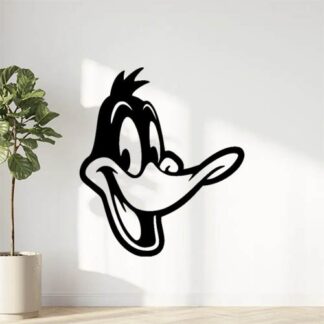 Sticker Autocollant daffy duck canard hero  H2410