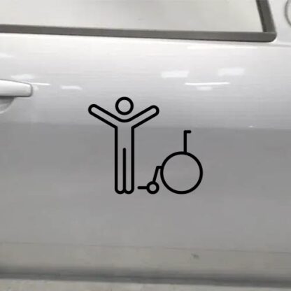 sticker autocollant handicap 7 H2FMY