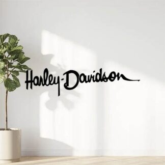 Sticker Autocollant harley davidson script