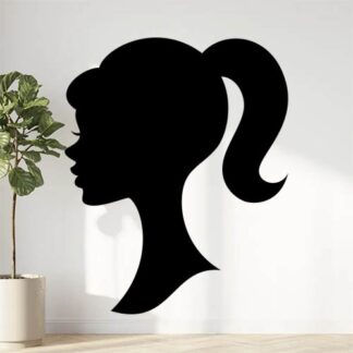 Sticker Autocollant barbie enfant hero  HE0905