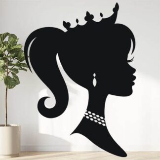 Sticker Autocollant barbie enfant hero  HE0913