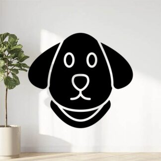 sticker autocollant animaux chien HQW31