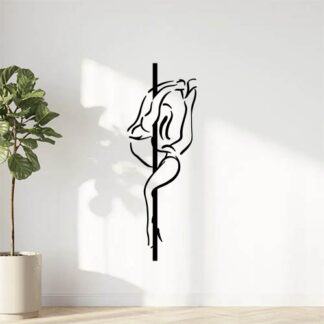 sticker autocollant femme pole-danse 4 I2XGZ