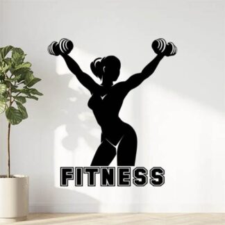 sticker autocollant musculation bodybuilder sport 7 I3LYE