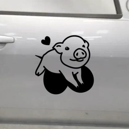 sticker autocollant animaux cochon I3N66