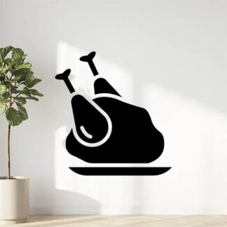 sticker autocollant animaux oiseau poule 1 IEXBA