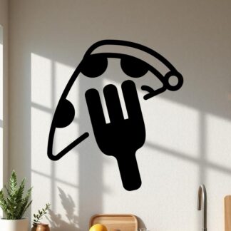 sticker autocollant pizza nourriture restaurant 4 IFFJV