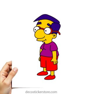 Sticker Autocollant simpsons imprimé IMP20231322