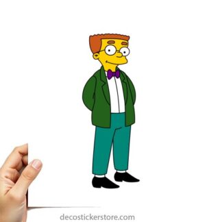 Sticker Autocollant simpsons imprimé IMP20231335