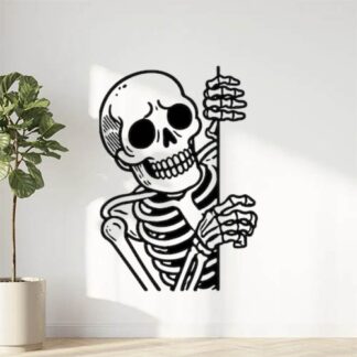 sticker autocollant squelette skull IWW5R