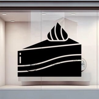 sticker autocollant vitrine gâteau nourriture boulanger restaurant 2 IZWWX