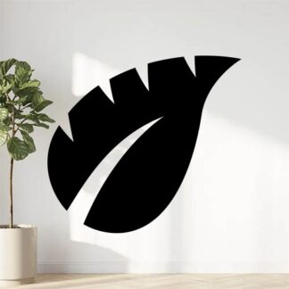 sticker autocollant feuille plante fleur 3 JHJBN