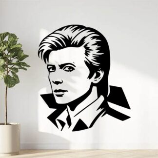 sticker autocollant célébrité David-Bowie 1 JHKDZ