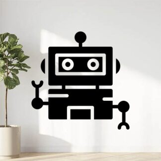 sticker autocollant Robot héro 8 JKLBA