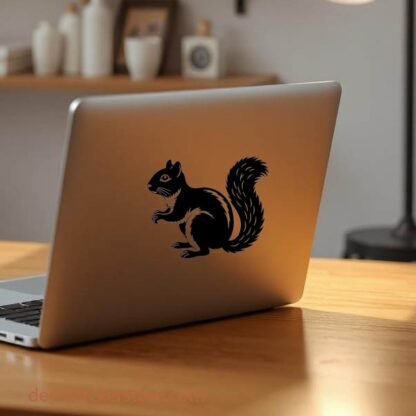 Sticker Autocollant ecureuil animaux  JL19