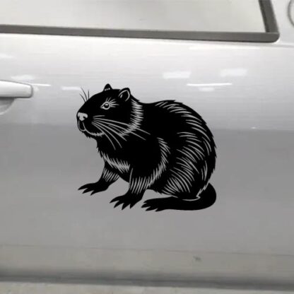 Sticker Autocollant hamster rongeur animaux  JL23