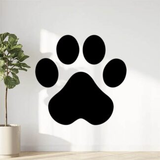 sticker autocollant empreinte animaux JQCX2