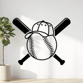 sticker autocollant sport baseball 1 JRSRE