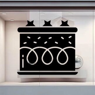 sticker autocollant vitrine gâteau nourriture boulanger restaurant 7 JYCB3