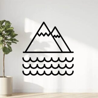 sticker autocollant montagne 5 K0SS0