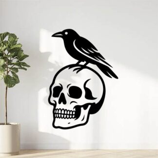 Sticker autocollant client Corbeau - K4ZPJI